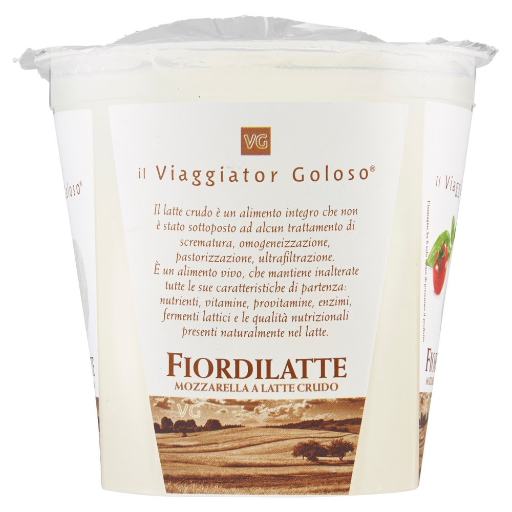 Fiordilatte mozzarella a latte crudo il Viaggiator Goloso